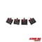 Extreme Max Extreme Max 3004.3156 Slider Trax Multi-Fit Slider Base - Straight, Pack of 4 3004.3156 - alternate 9